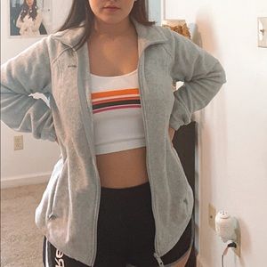 Columbia Fleece Zip Up Jacket